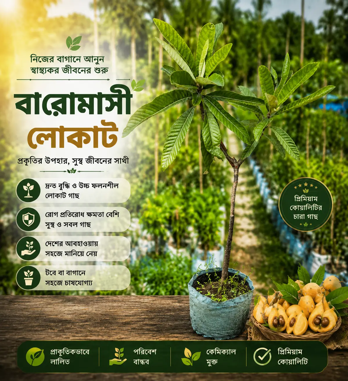 লোকোয়াট (Loquat)